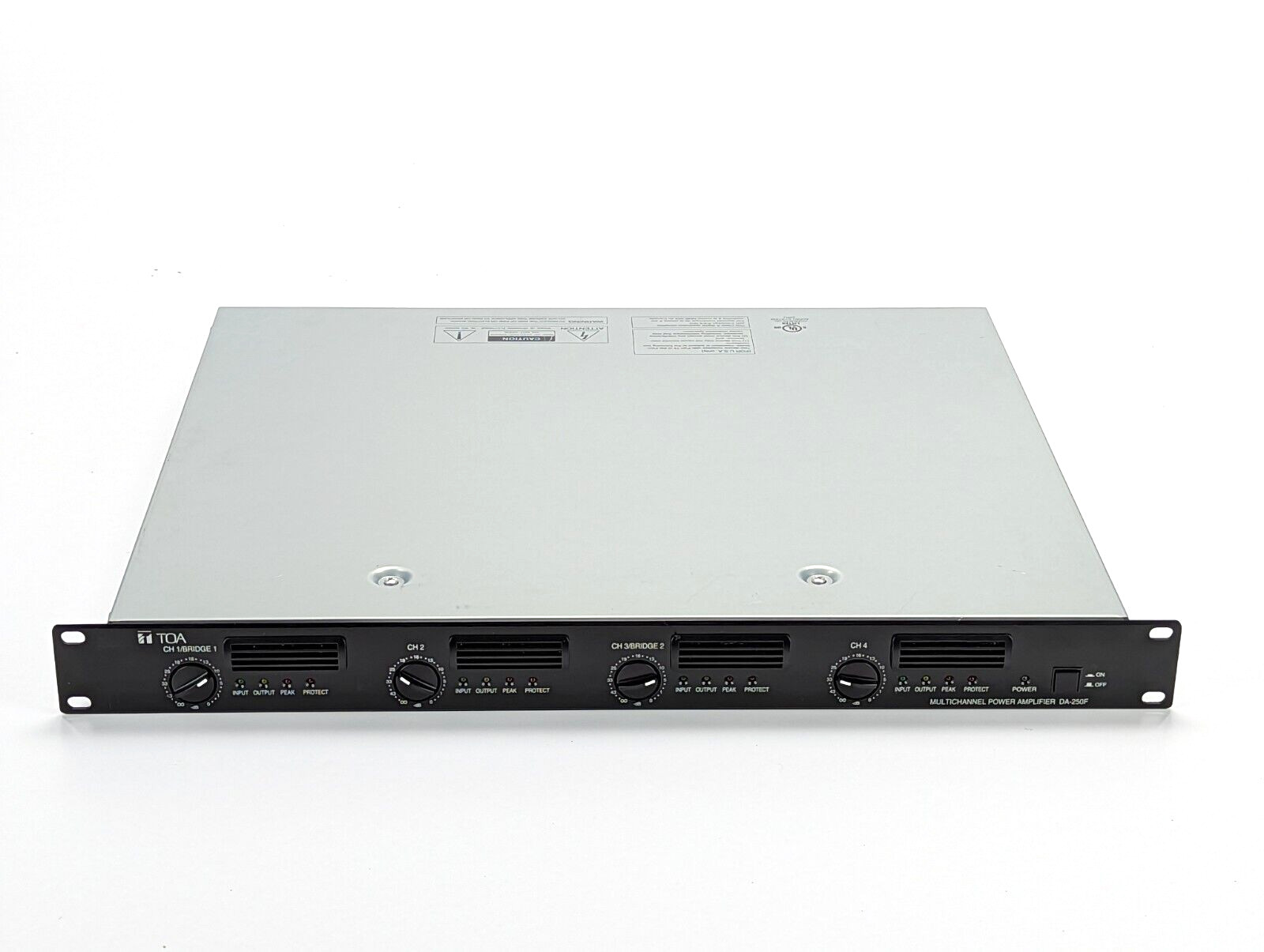 TOA DA-250F CU Multi-Channel (4) Power Amplifier *USED*