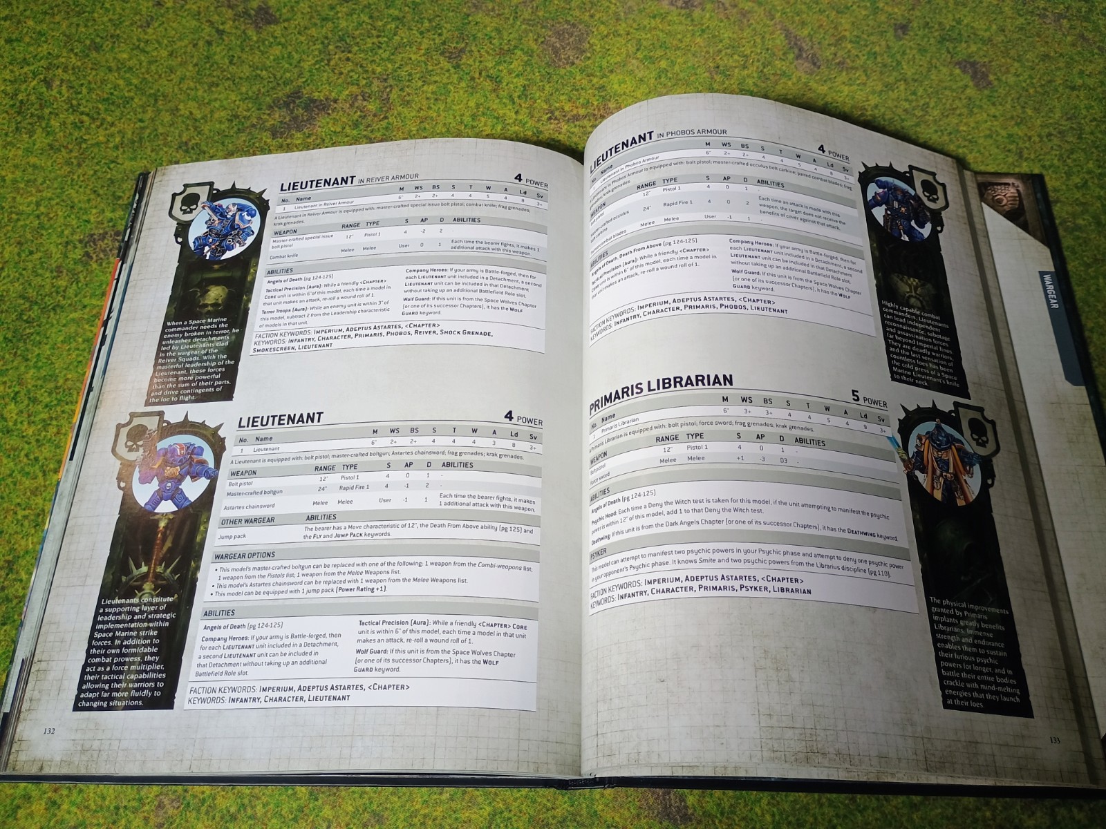 Space Marines 9th Edition Hardcover Book Games Workshop Warhammer 40k Codex