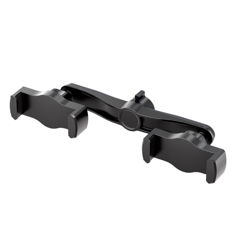 Double Mobile Ball Head Holder Rotatable Clamping for 4.5-7 Inch Phone Devices