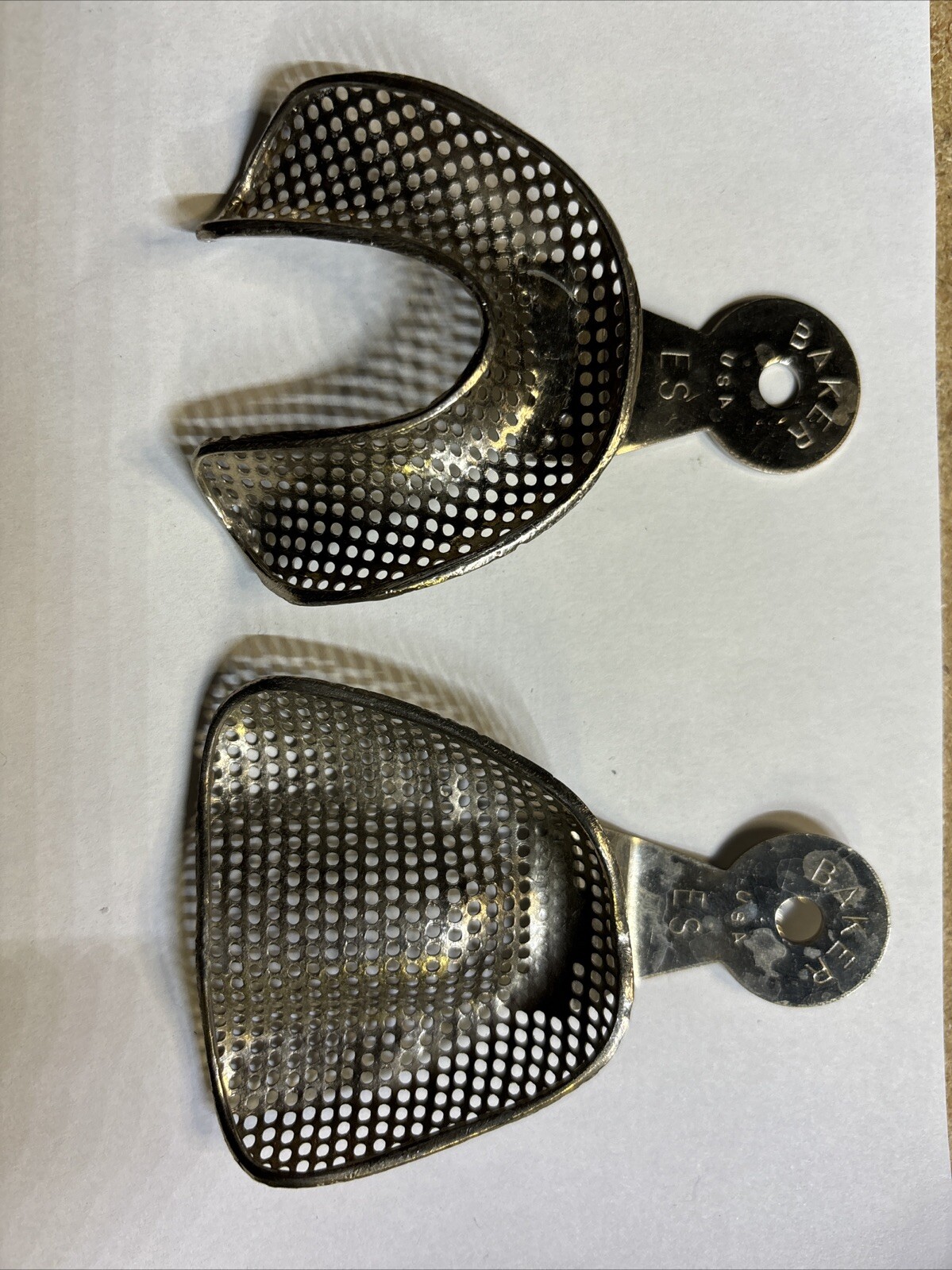 Baker Impression Tray Set ES Perforated Lower & Upper