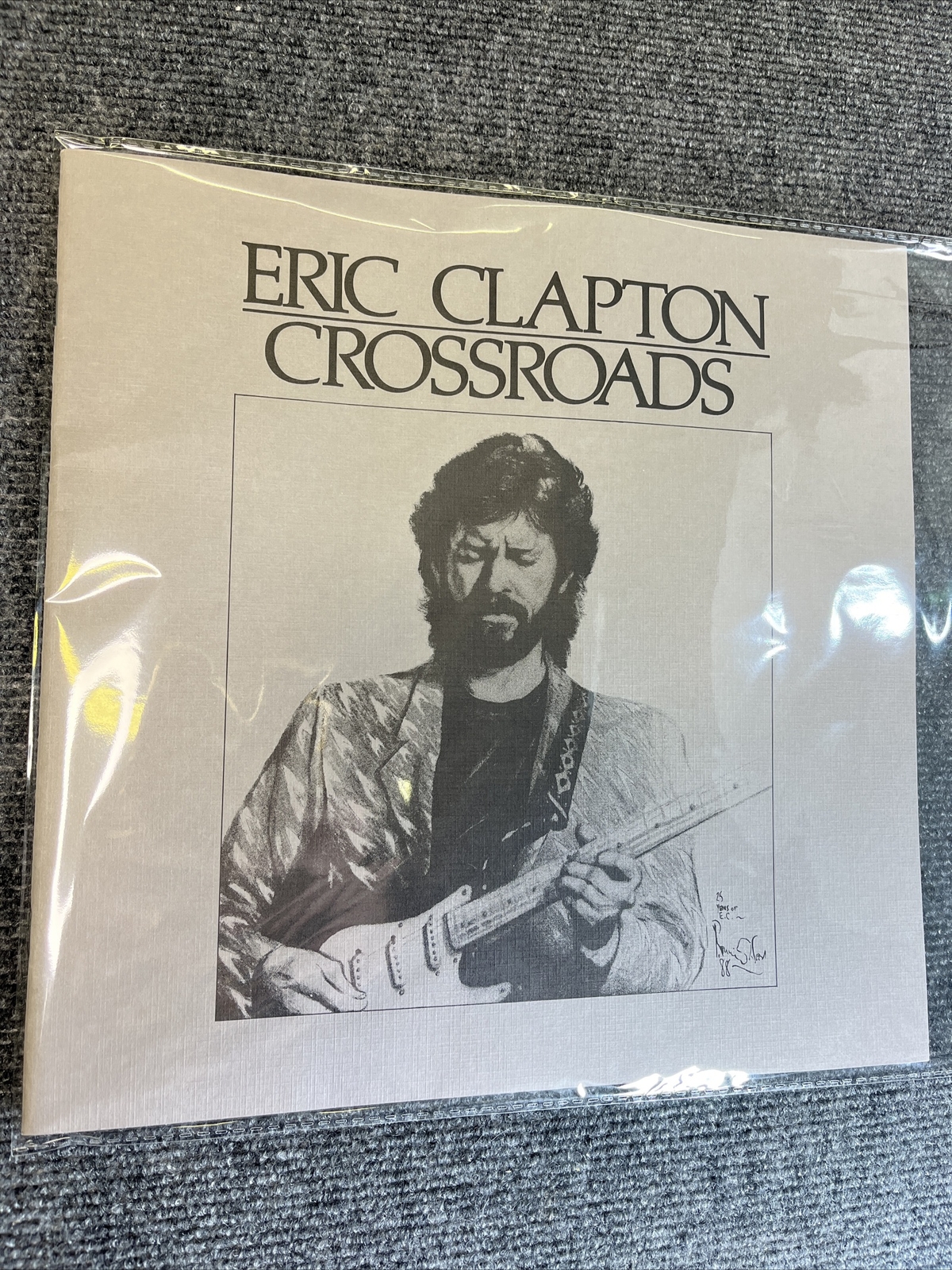 Eric Clapton - CROSSROADS 30 Page Book Booklet Rock - Album Insert Book Only