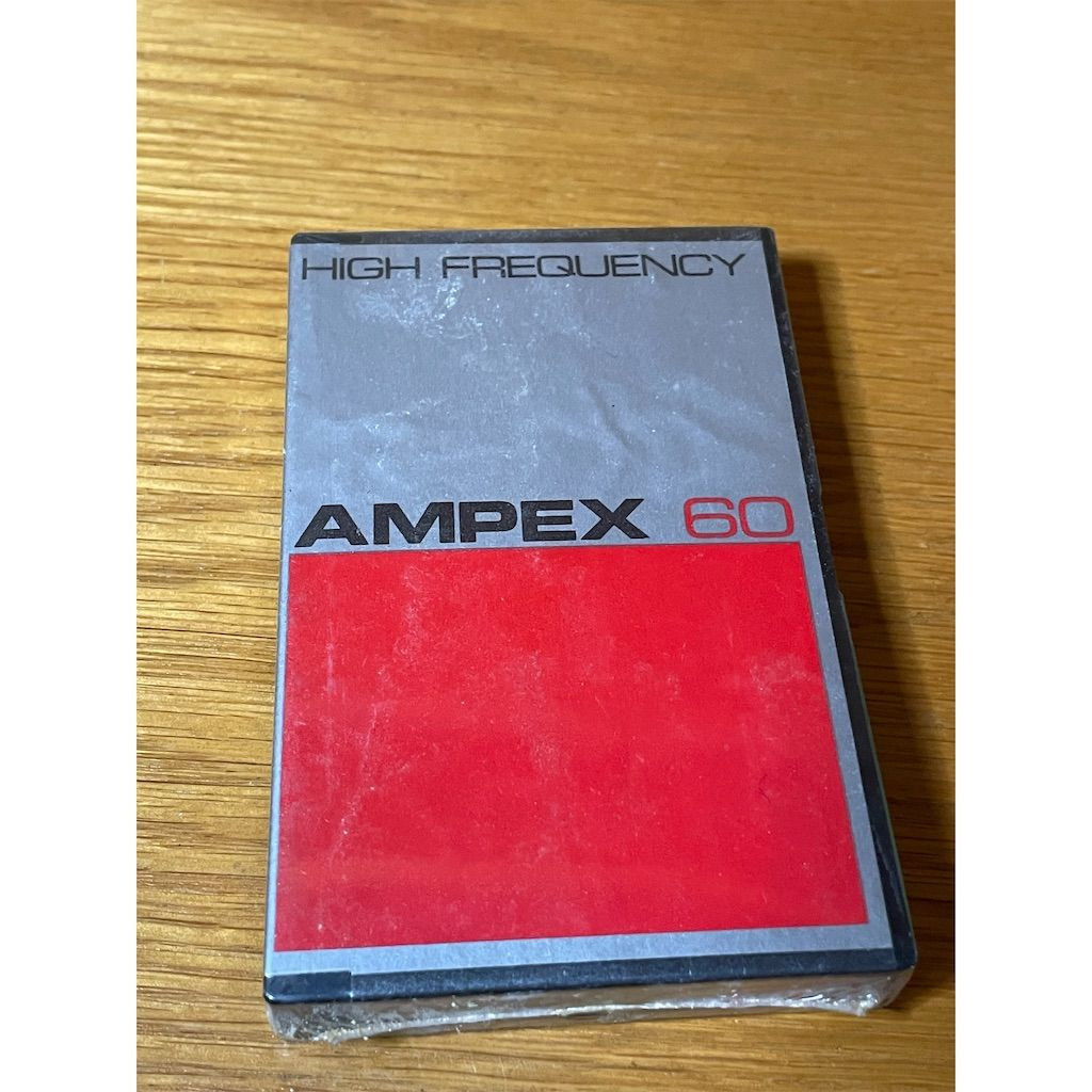 Ampex 60 High Frequency Blank Cassette Tape Sealed