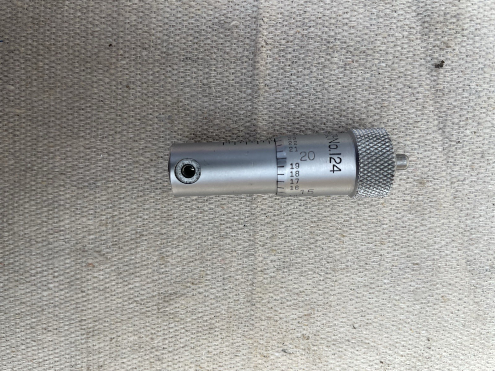 Starrett No. 124 Inside Micrometer Head Only USA