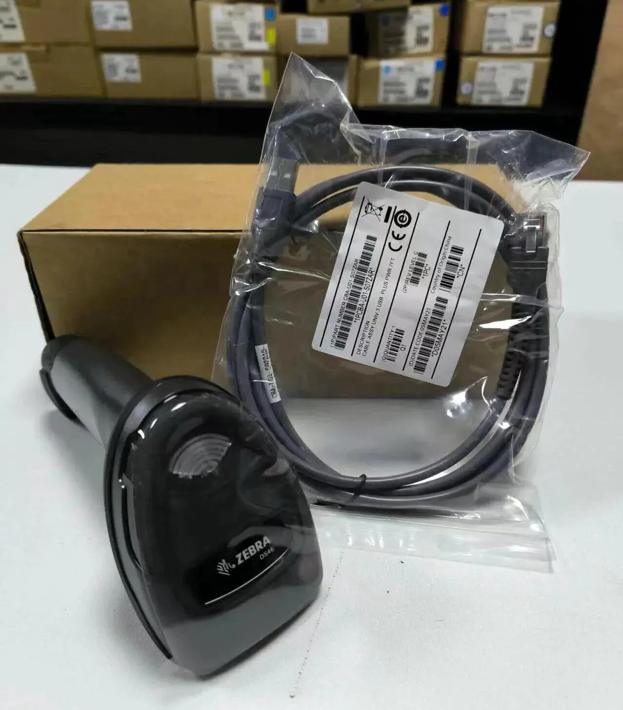 Zebra Symbol DS4608 2D Imager Barcode Scanner USB DS4608-SR00007ZZWW
