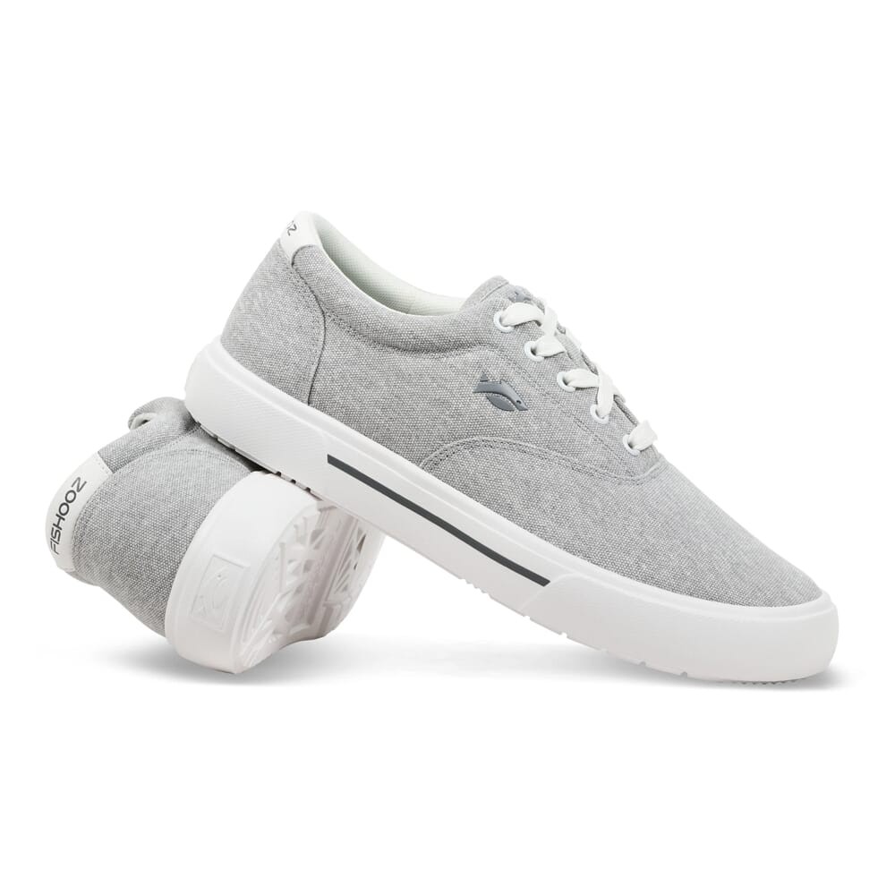 Fishooz Sunwashed Lace Grey/White Water-Repellent Shoes: NEW, Free Shipping