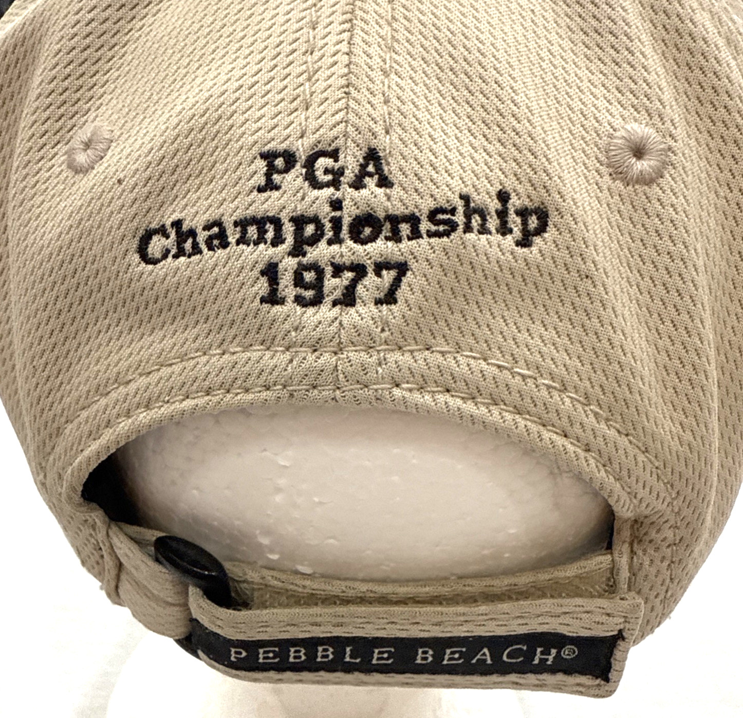 Pebble Beach Golf Links 1919 Hat Where Champions Play Adjustable Strap