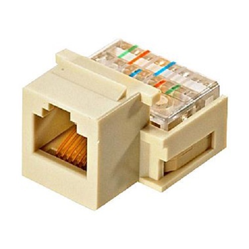 Steren, 310-106IV, 6C Tel. Keystone Modular Jack, Ivory