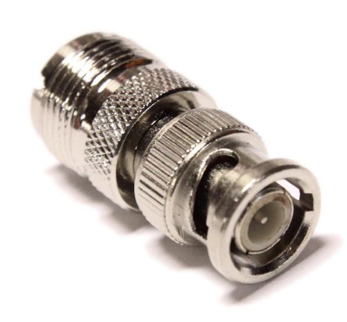 Pro Trucker BNC Male to UHF Female Adapter SO239 Coaxial Cable Connector PL-259