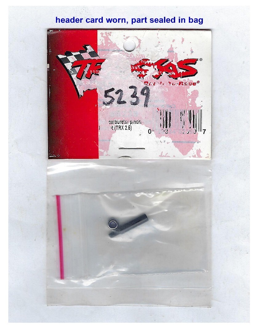 Traxxas 5239 Bolt carburetor pinch/ 3mm locknut TRX 2.5 2.5R 3.3 Buy More SAVE$$