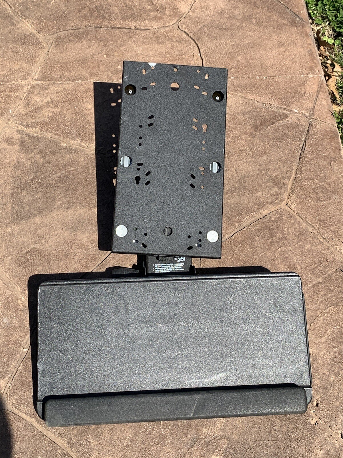 HEAVY-DUTY Computer Keyboard Sliding Platform Under Desk Mountable