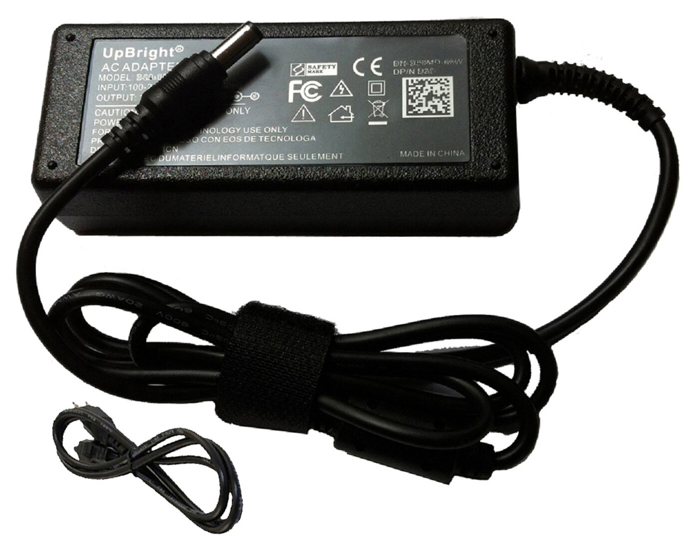 UpBright® Replacement AC Adapter Power Supply Cord DC Charger Input: 100-240VAC