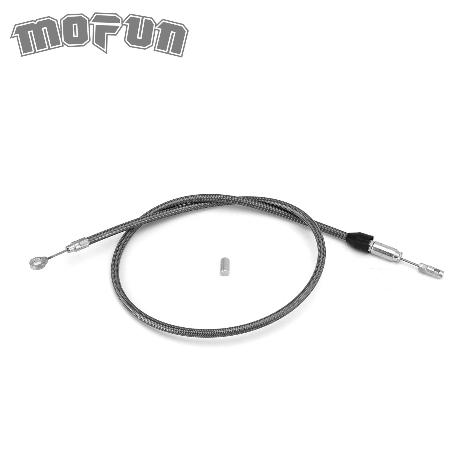 16"-18" Bar Black Quick Connect Clutch Cable for Harley Road King FLHTK 21-23