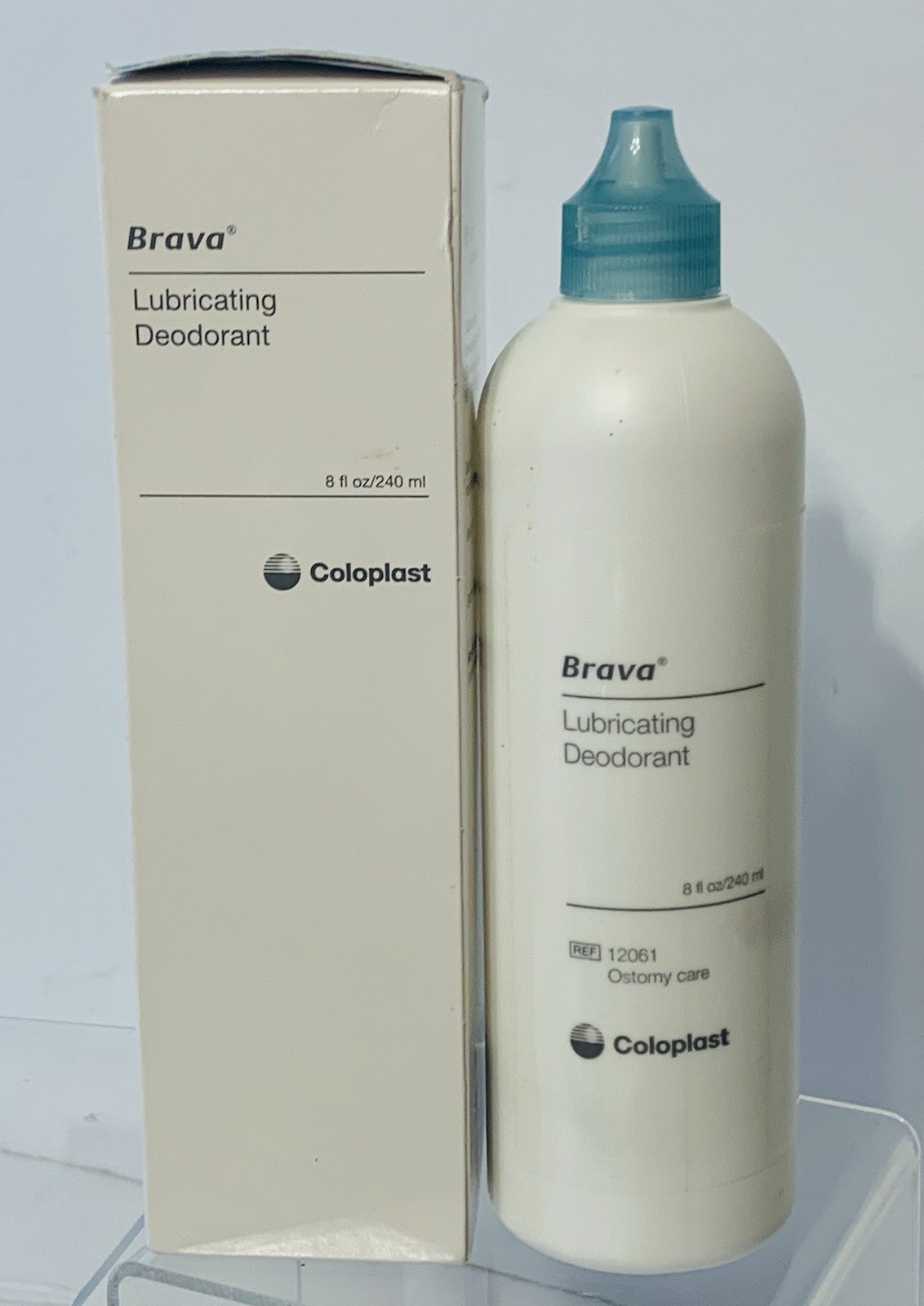 2 X COLOPLAST Brava Lubricating Deodorant 8 oz. 12061 - 2 Bottles