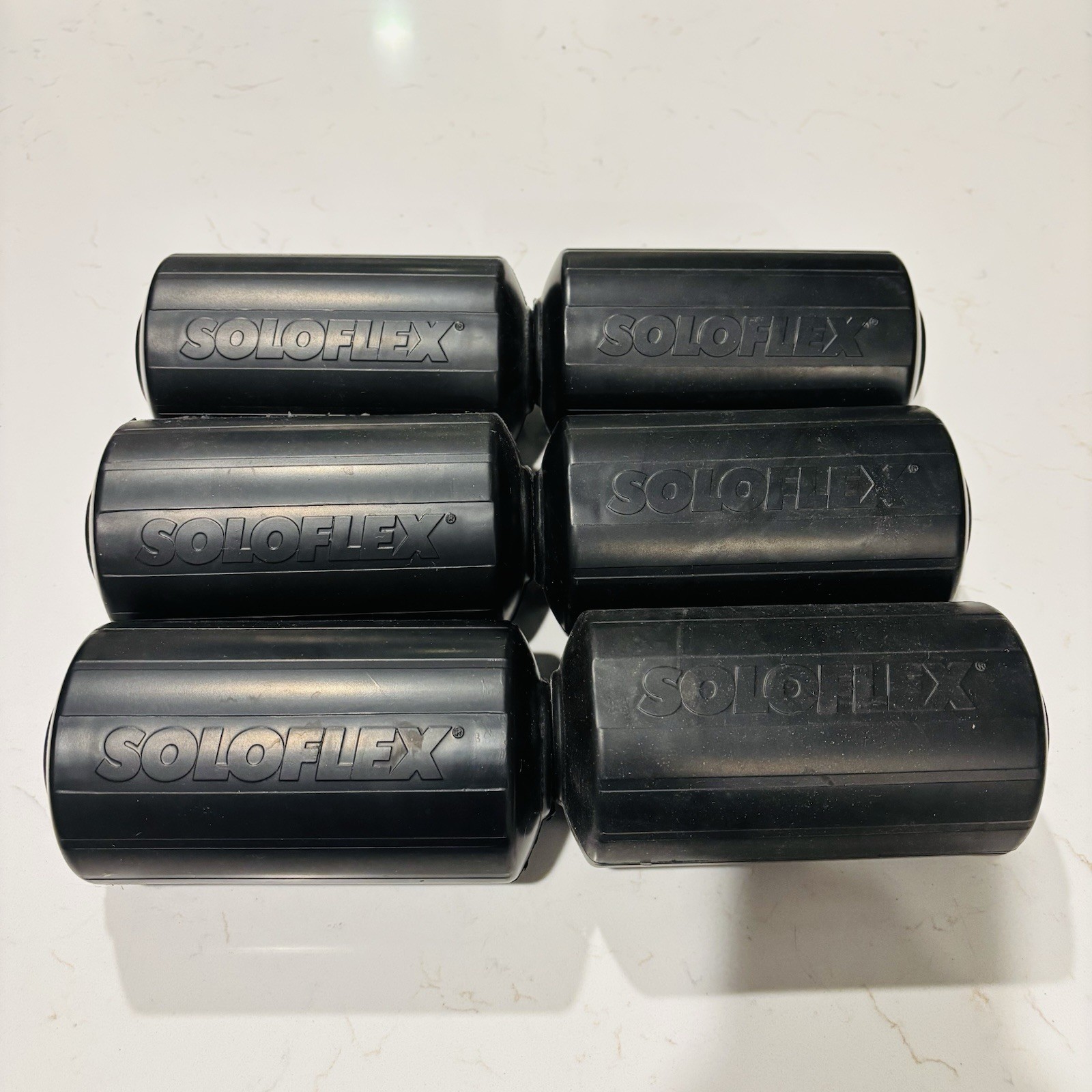 Soloflex Foam Roller Cushion Pads Set Of 6 Genuine OEM Free Shipping