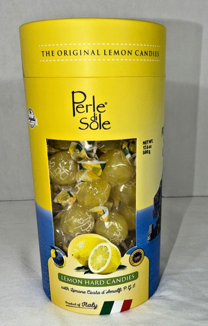 Perle di Sole Lemon Drops - Lemon Candy from Italy - Italian Gift - Italian Hard