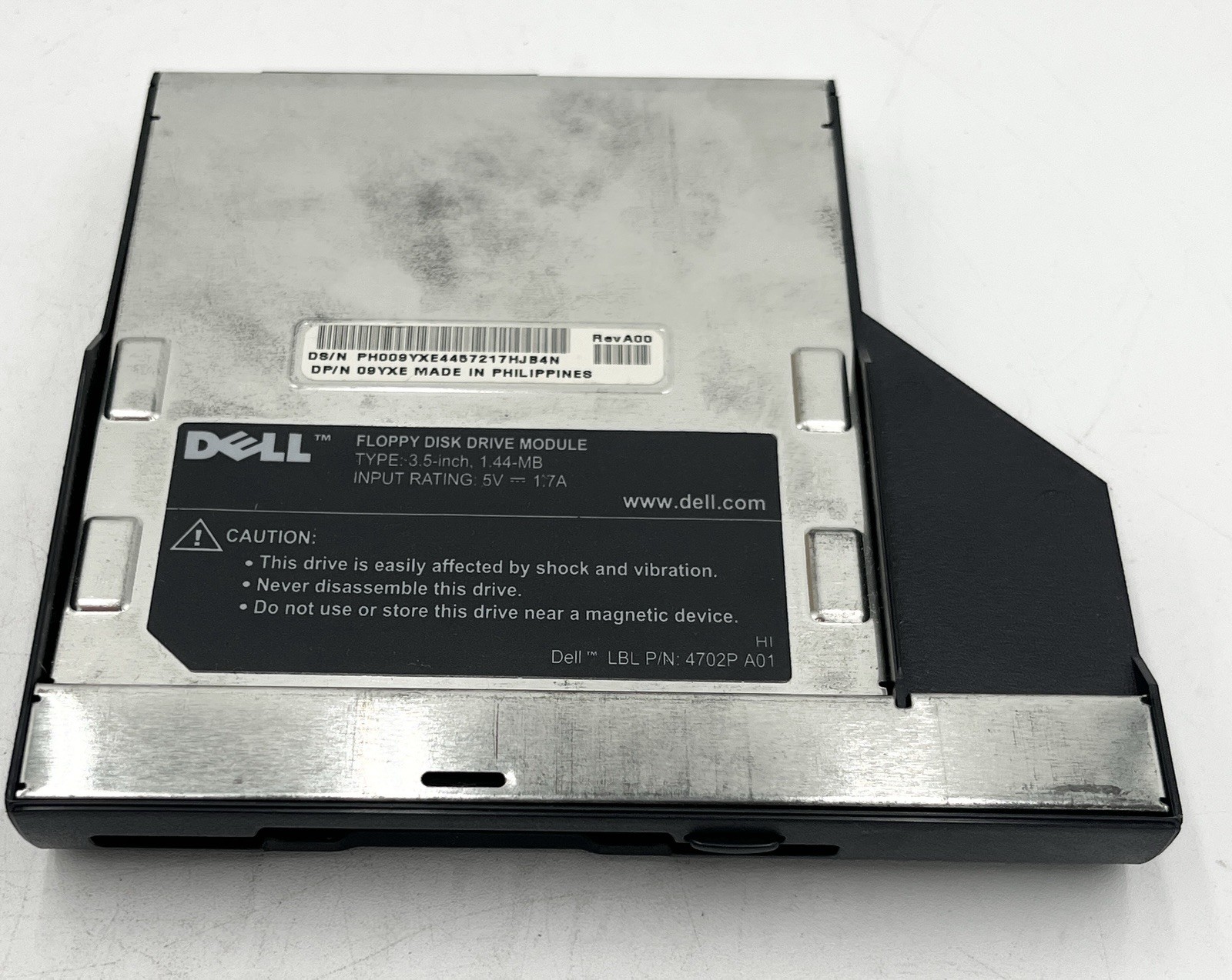 DELL Computer Floppy Disk Drive Module (P/N: 4702P A01) 3.5 inch 1.44 MB