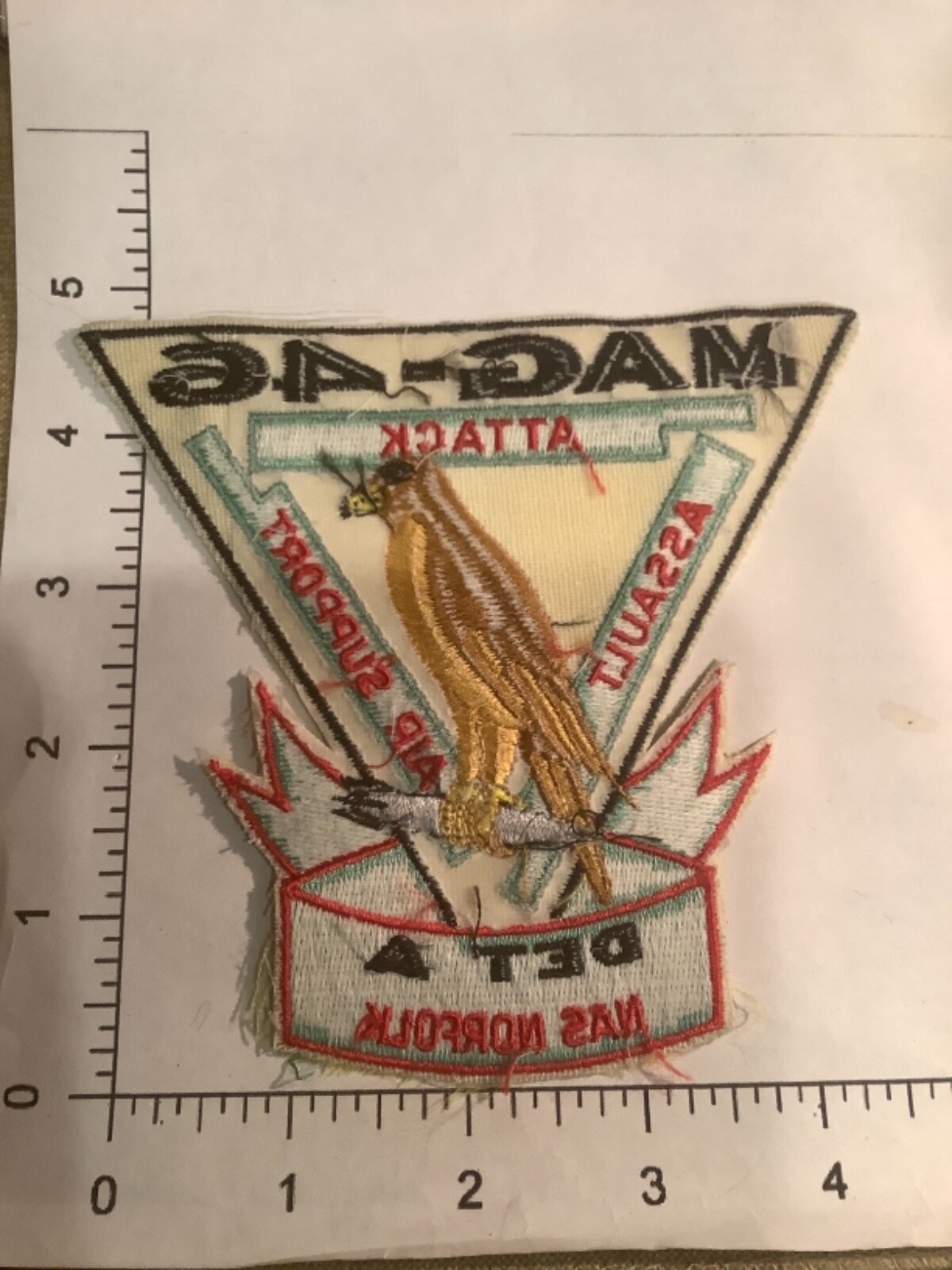 USMC MAG-46 SQUADRON PATCH.