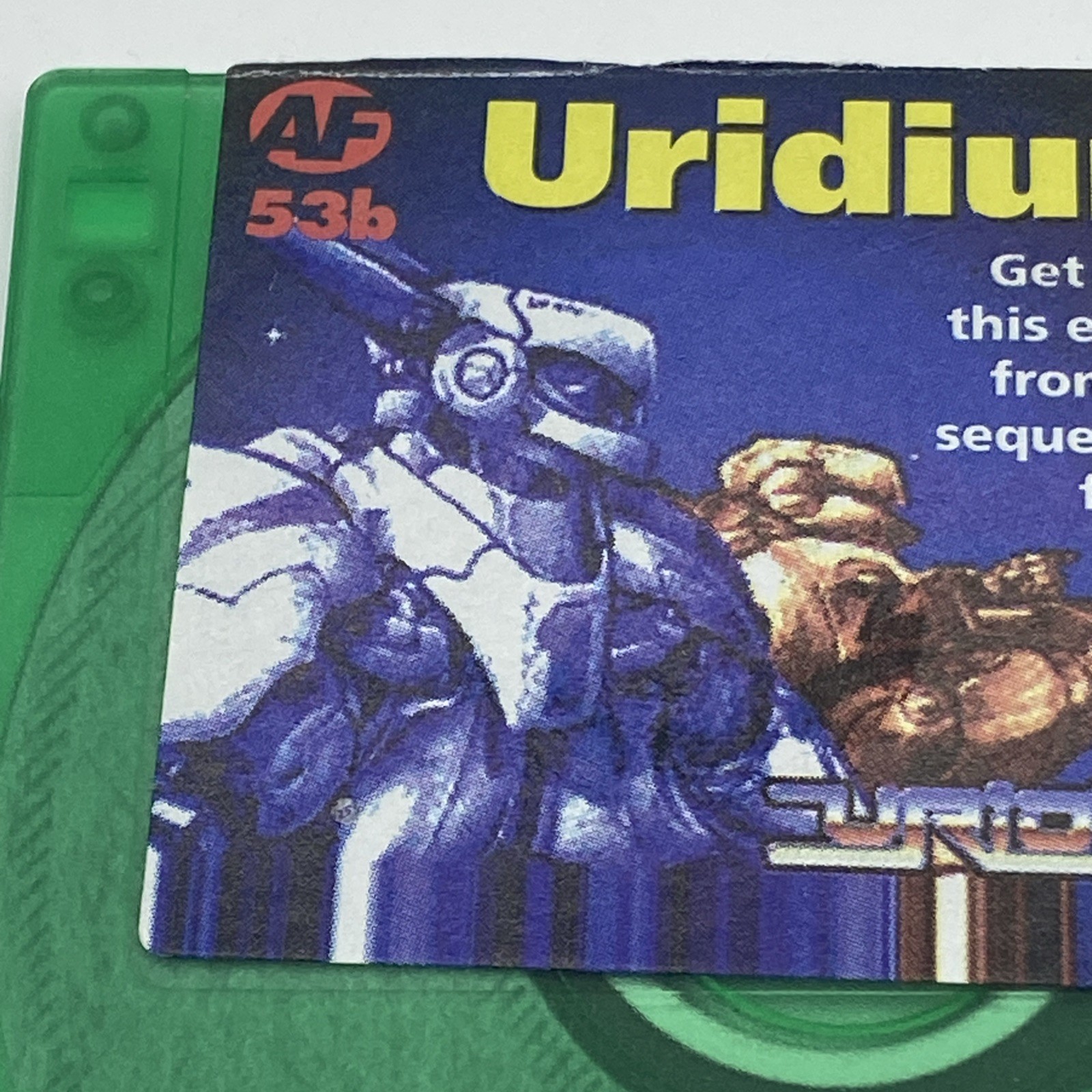 1992 Uridium 2 53b Exclusive Level Floppy Disk VTG PC Game untested