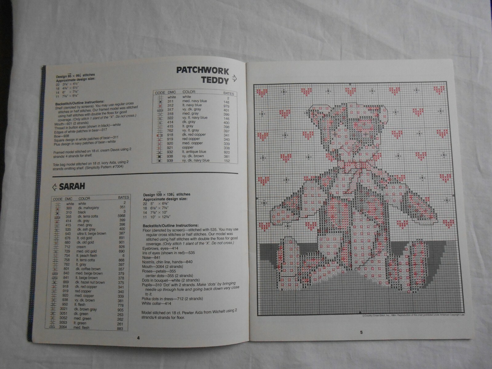 Country Primitives II A Pat Pearson Collection (Country Cross Stitch) - Book 21