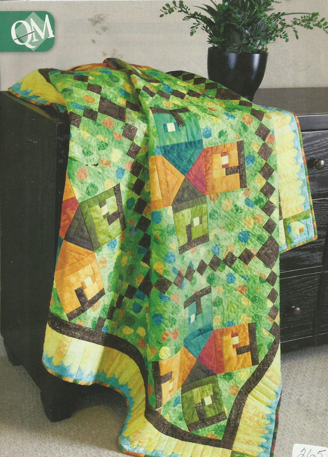 A0265 VILLAGE GREEN  QUILT PATTERN/INSTRUCTIONS