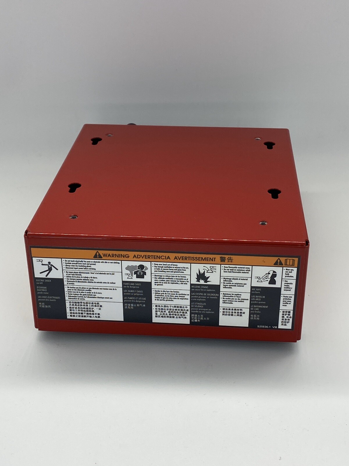 New Open Box Lincoln Flex Feed 84 Single /Dual Control Box, Blank Panel K5004-2.