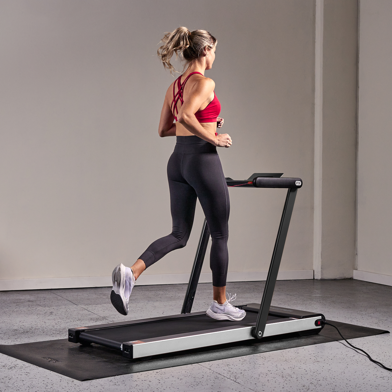 ASUNA Space Saving Treadmill, Motorized, Low Profile & Slim Folding