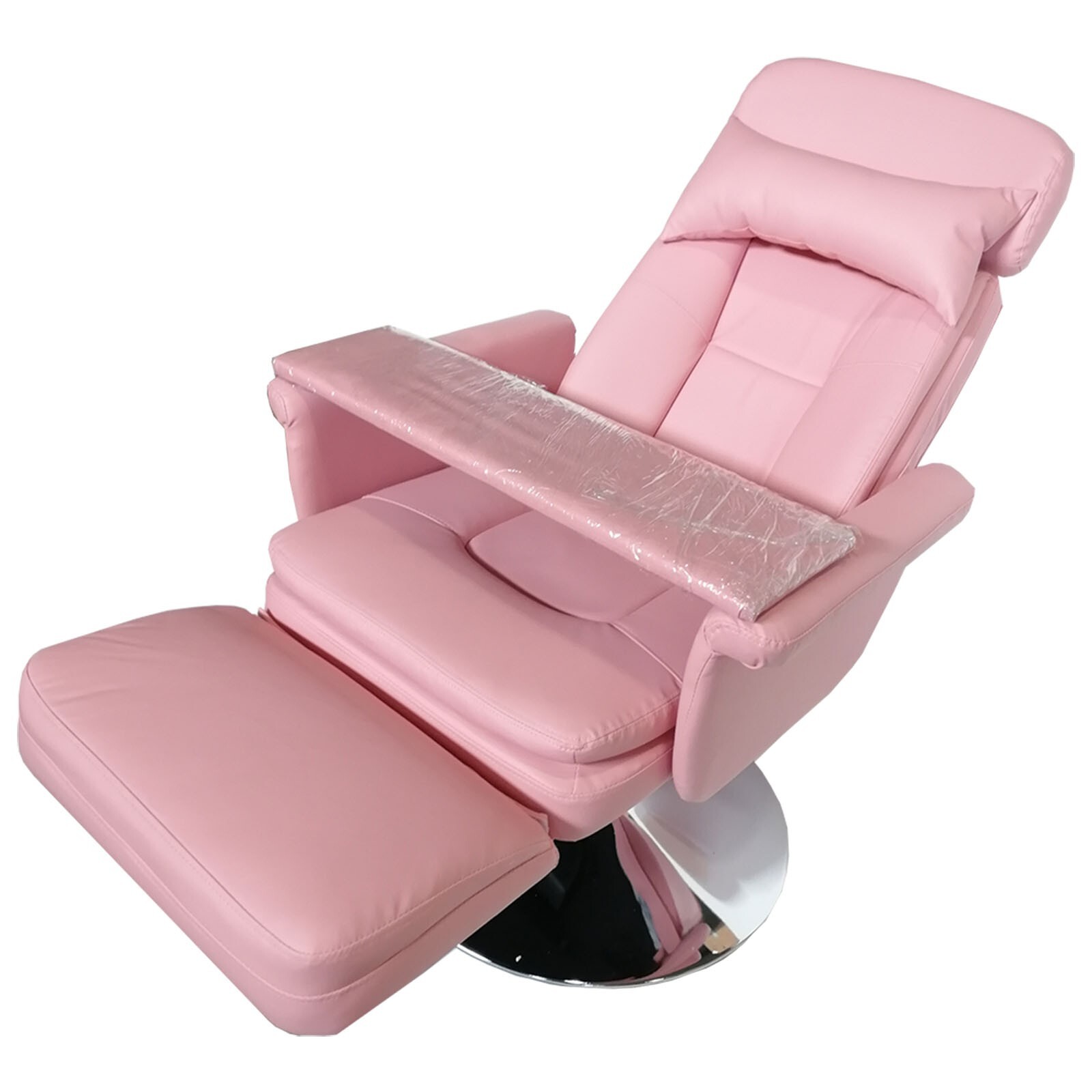 Pink Air Pressure Facial Bed SPA Massage Table Beauty Salon Chair 360° Rotation
