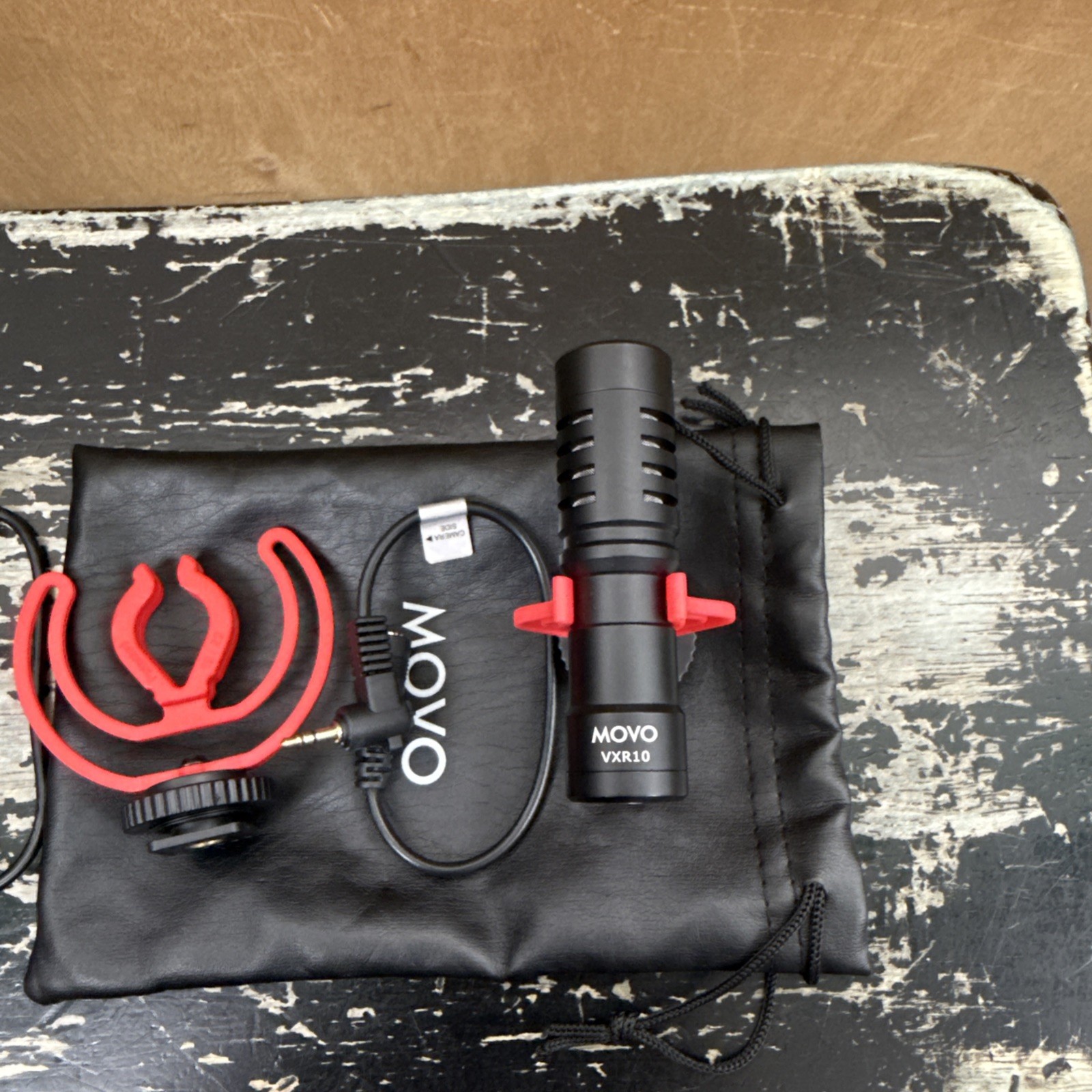 Movo VXR10 Universal Condenser Video Microphone with Shock Mount