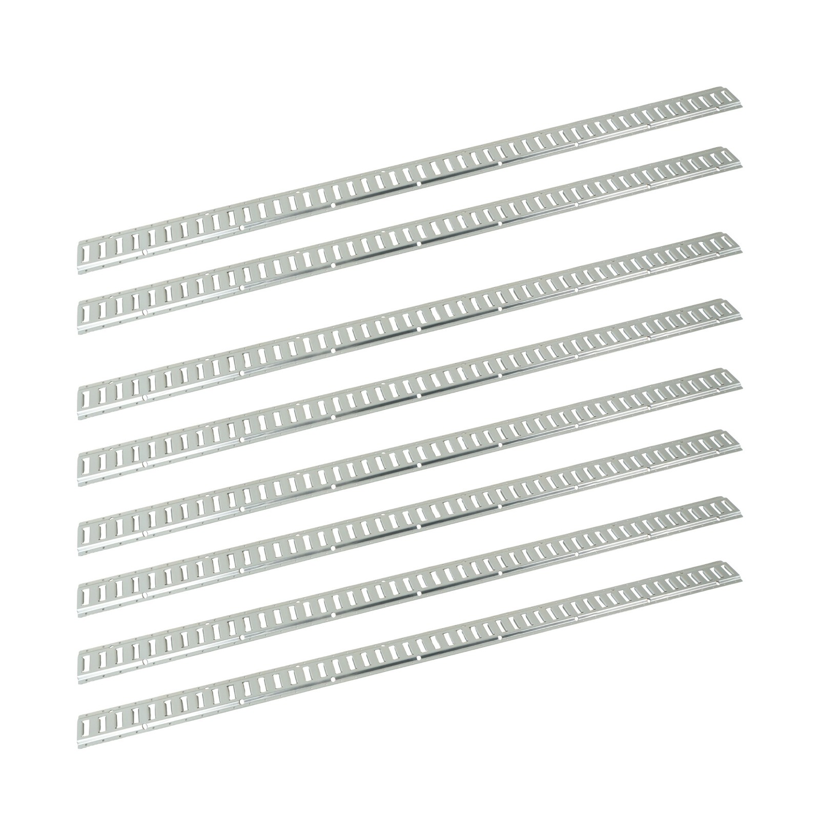 Labwork (8 Piece) 8 ft Galvanized Horizontal E-Track Trailer Tie-Down Rails