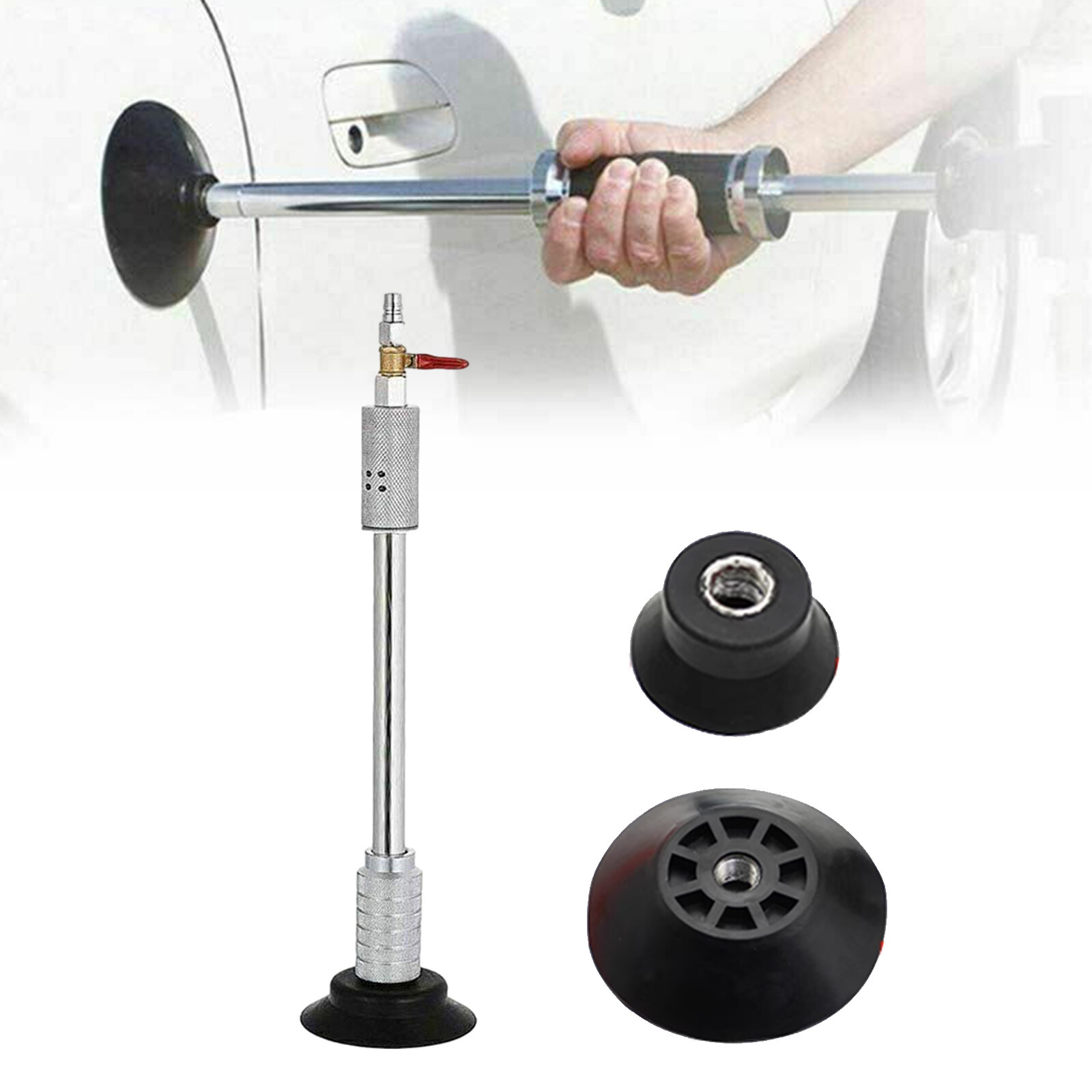 Auto Car Body Repair Suction Cup Slide Hammer Tool Air Pneumatic Dent Puller