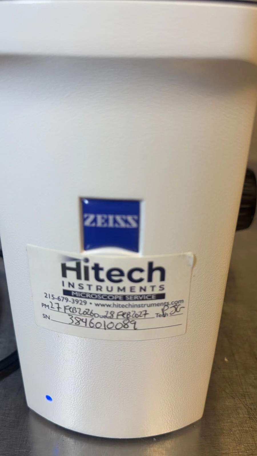 Zeiss Axio Vert.A1 Inverted Fluorescence Microscope w/ Axiocam 105 & 4 Objective