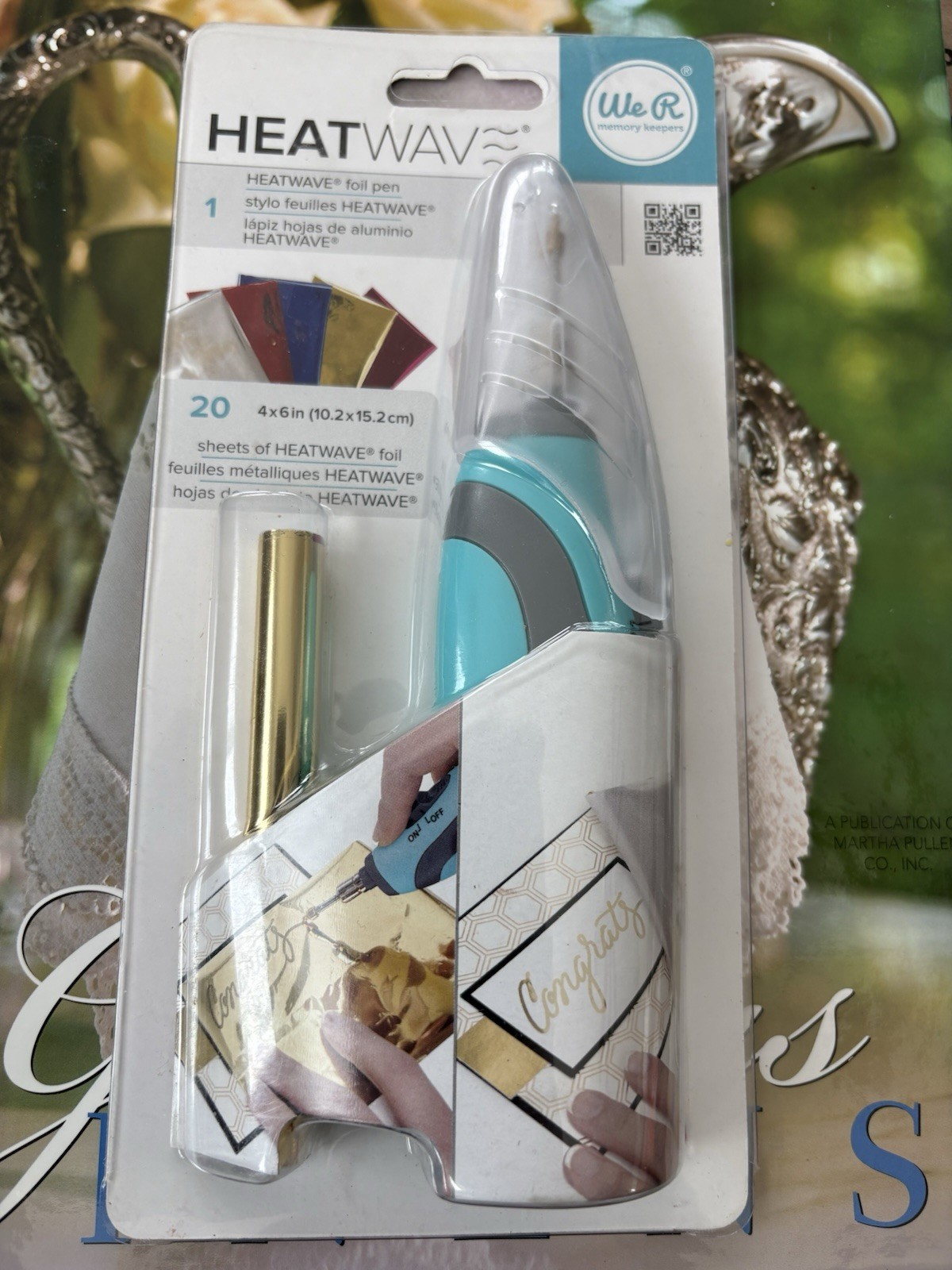 We R Memory Keepers Heat  Wave Foil Pen Cards Foil Crafts