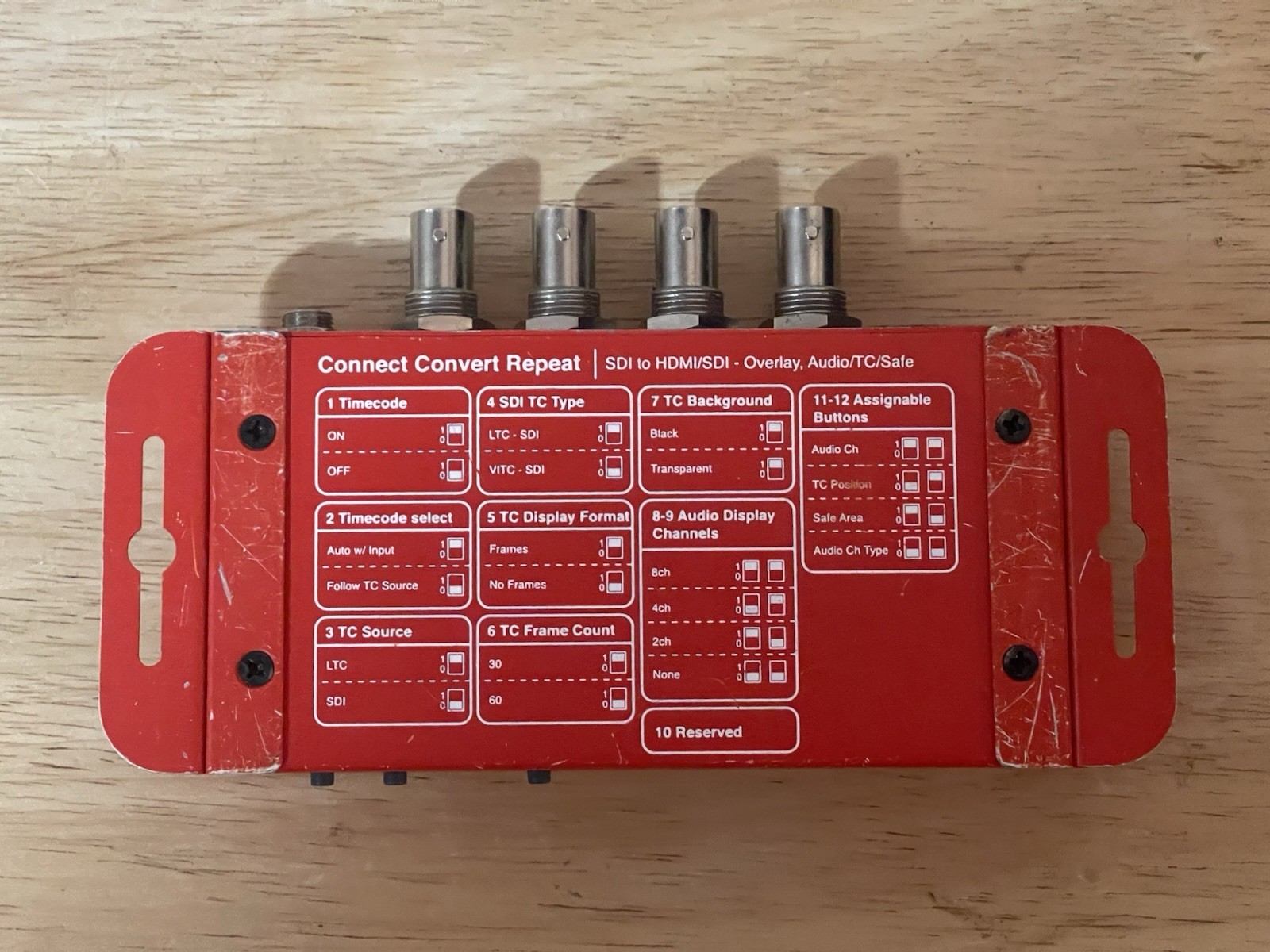 Atomos ATOMCTCSH1 Connect Convert TC | SDI to HDMI Converter