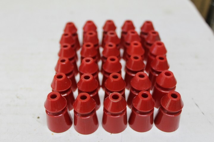 RED 1 Inch EM Pinball Machine USED  Posts Lot of 30