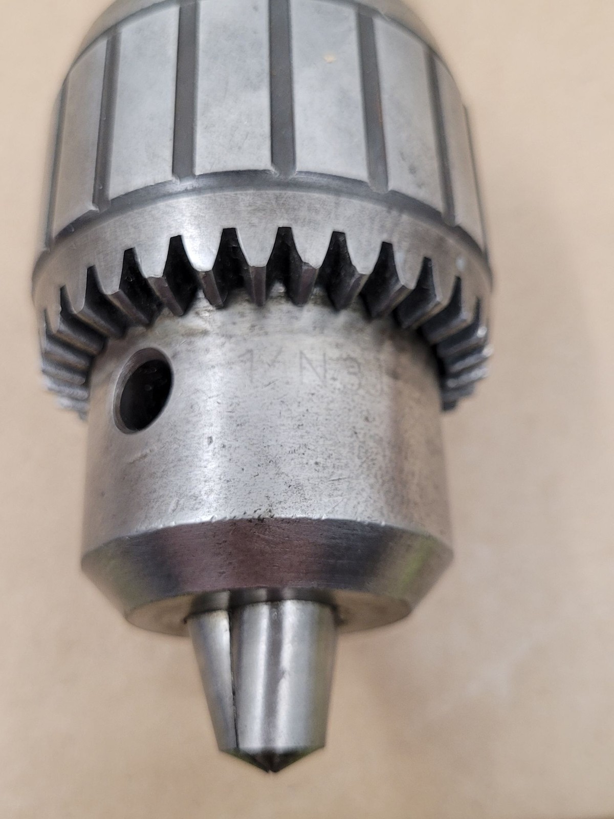 Jacobs 14N3JT Drill Chuck w/ Key – 4MT Chuck Arbor