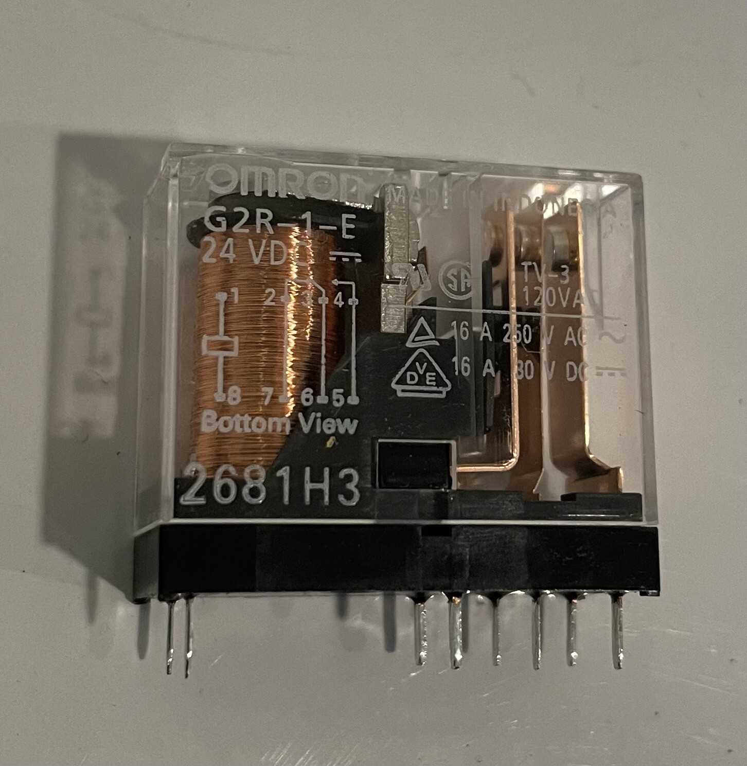 Omron G2R-1-E-DC24 Relay Assembly NEW! FREE SHIPPING!