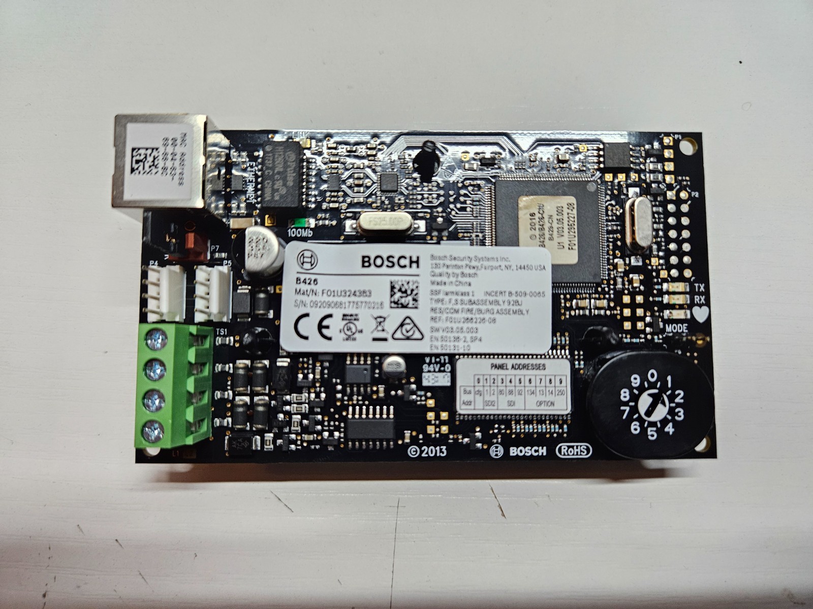 Bosch B426 Ethernet Communication Module - New In Box - Sealed