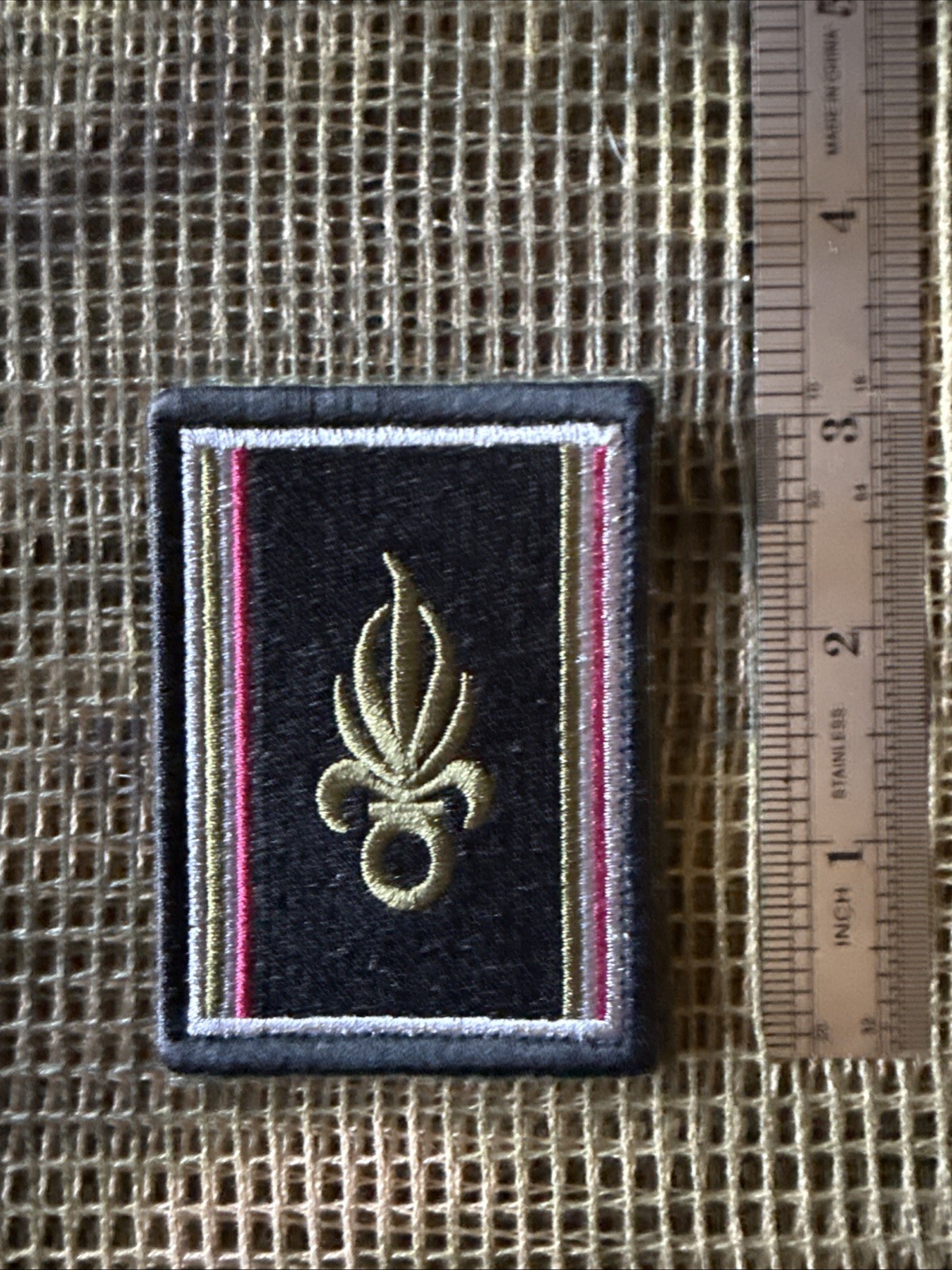 French Foreign Legion 2e REI Pocket Patch -Afghan War Patch