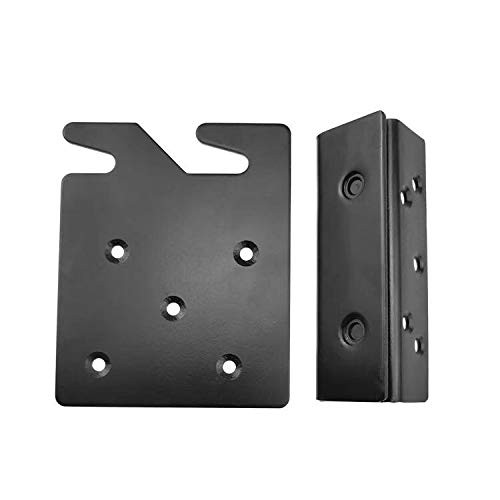 Bed Frame Bed Post Double Hook Slot Bracket, Bed Rail Hardware Attachment Bra...
