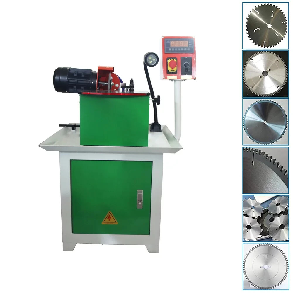 220V Auto Saw Blade Sharpener, Alloy Cutter Cutter Grinder for 5"-31"Saw Blade