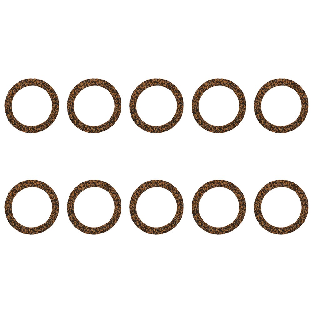 Set of (10) Gas Fuel Sediment Bowl Cork Gaskets Fits FARMALL A B BN Fits Cub 100