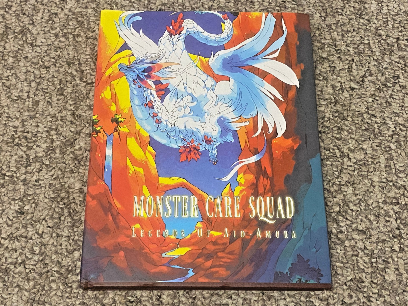 Monster Care Squad Legends Of Ald-Amura Core Rulebook (Sandy Pug Games 2020, HC)