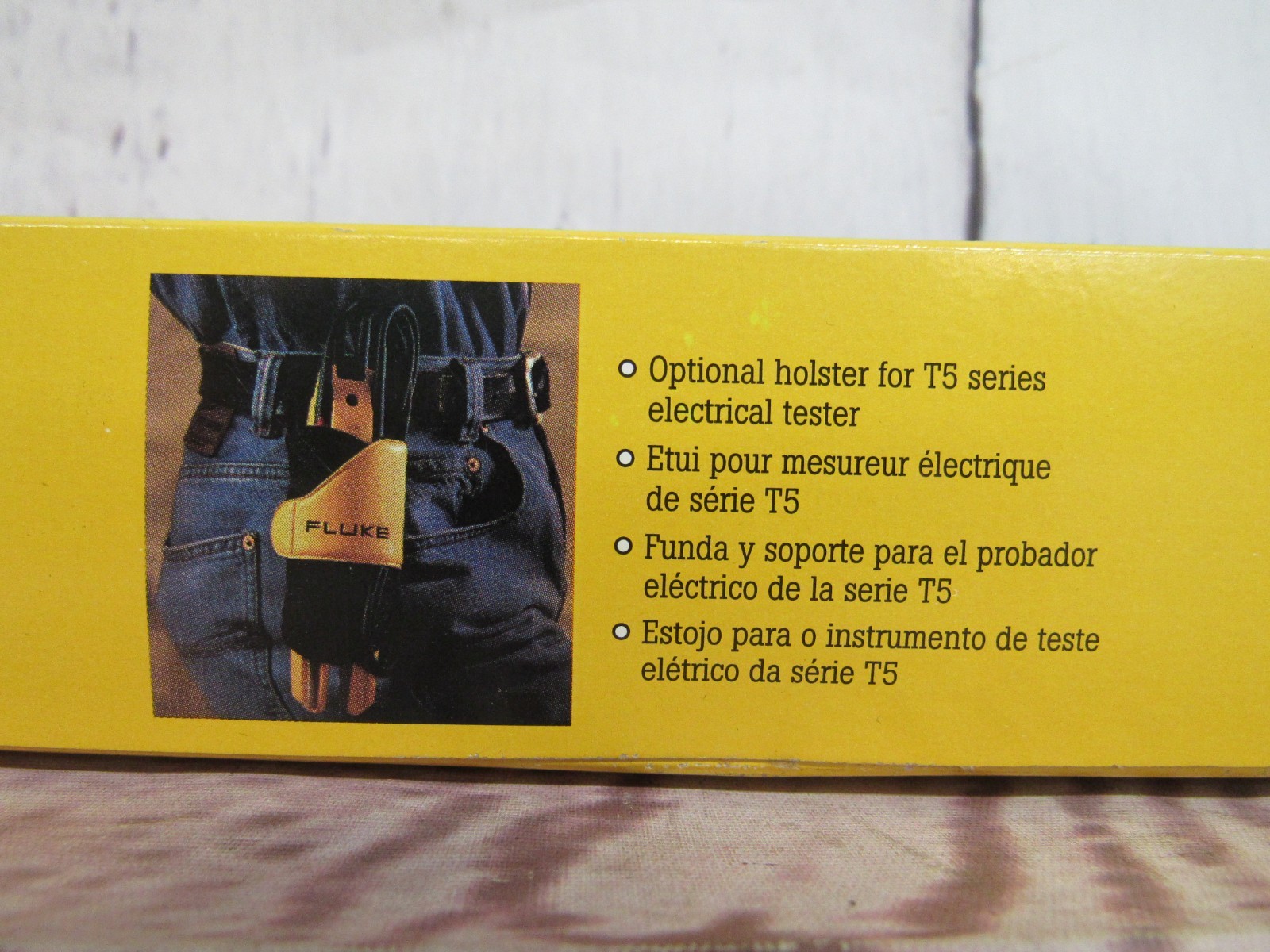 Fluke T5-600 Clamp Meter Continuity Current Electrical Tester