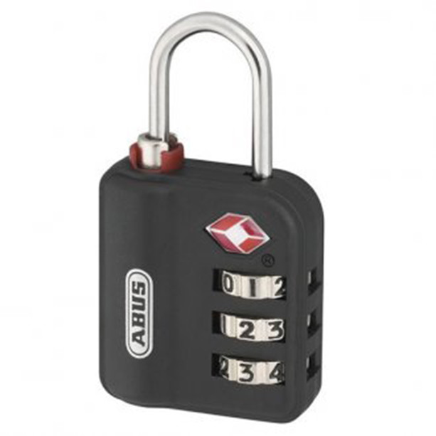 ABUS TSA APPROVED TRAVEL Combination Padlocks - 30mm Resettable x 4 Pack