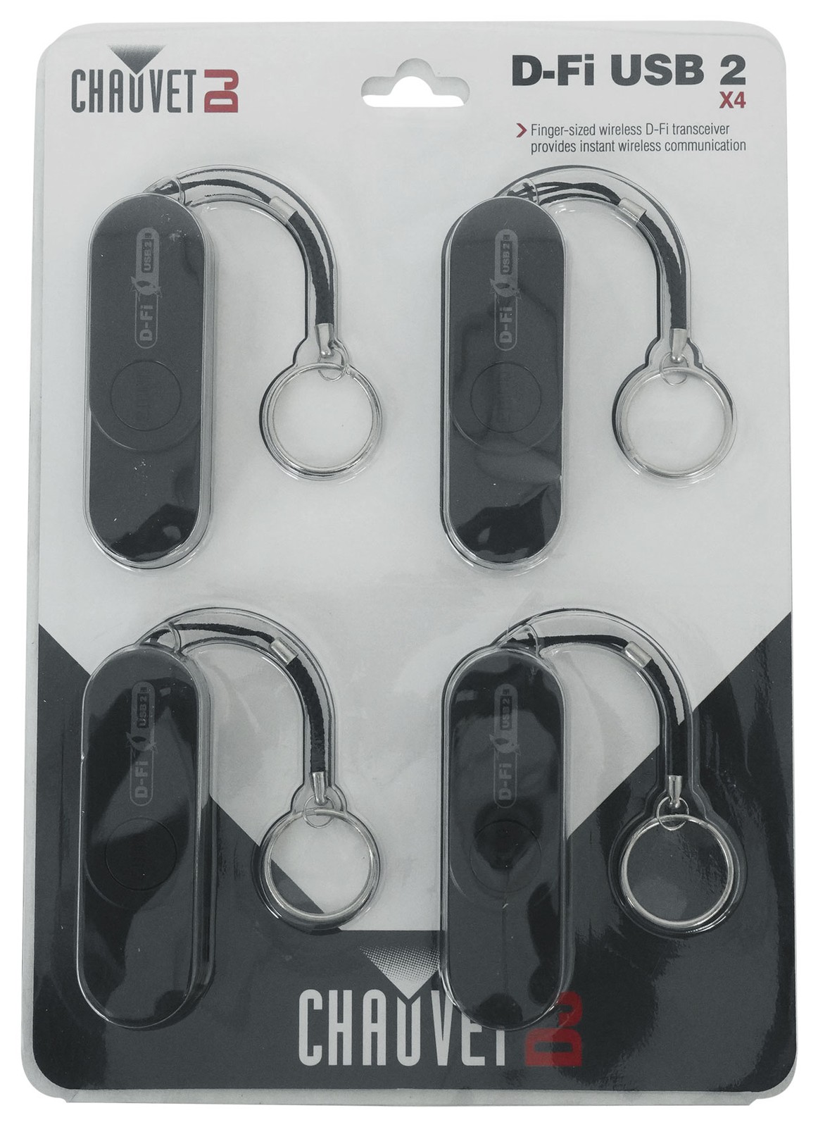 Chauvet DJ DFI USB 2X4 4-Pack Wireless D-Fi Transceivers