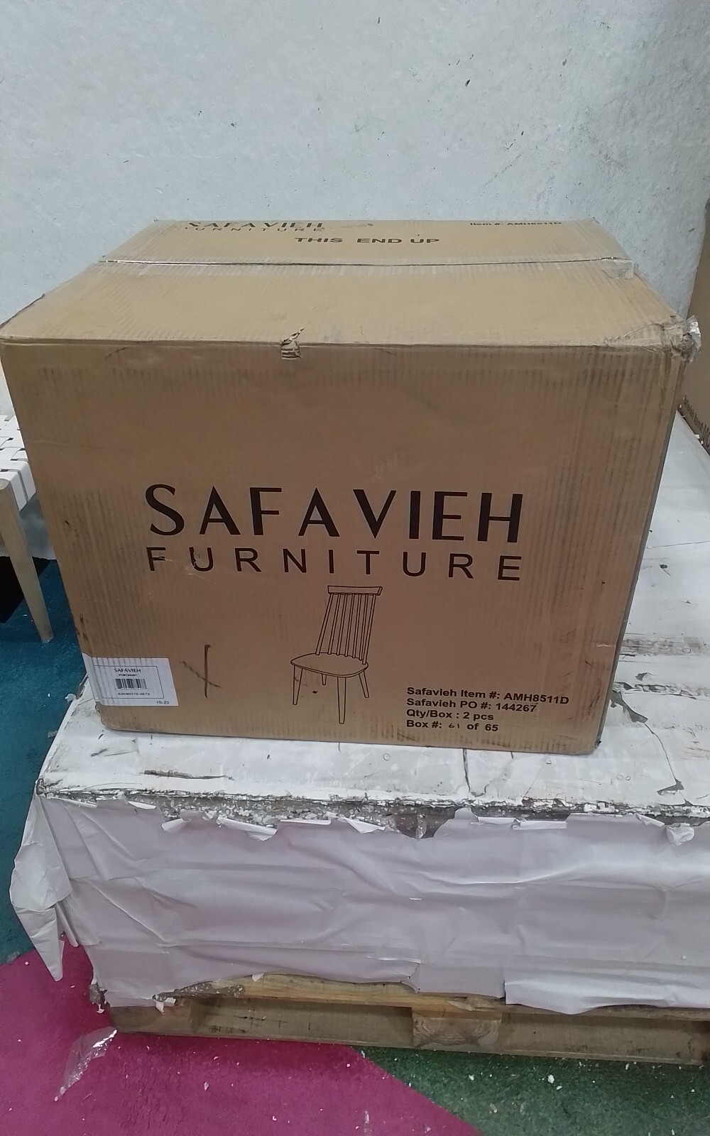 Safavieh BURRIS SIDE CHAIR, Reduced Price 2172741327 AMH8511D