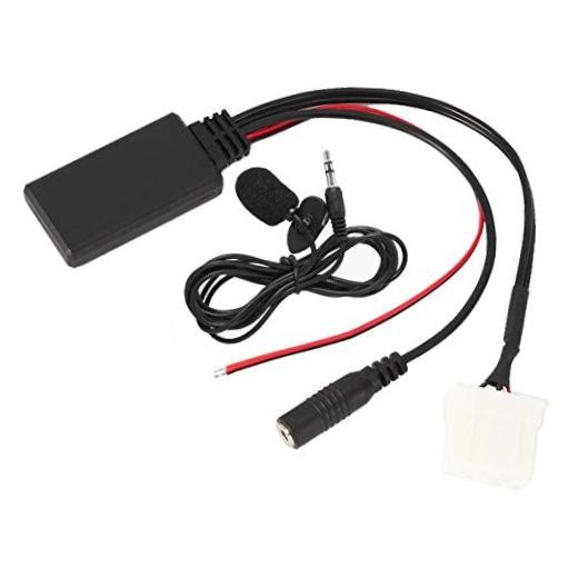 Bluetooth 5.0 Car Adapter with Microphone, for Mazda 2 3 5 6 RX8, AUX-in