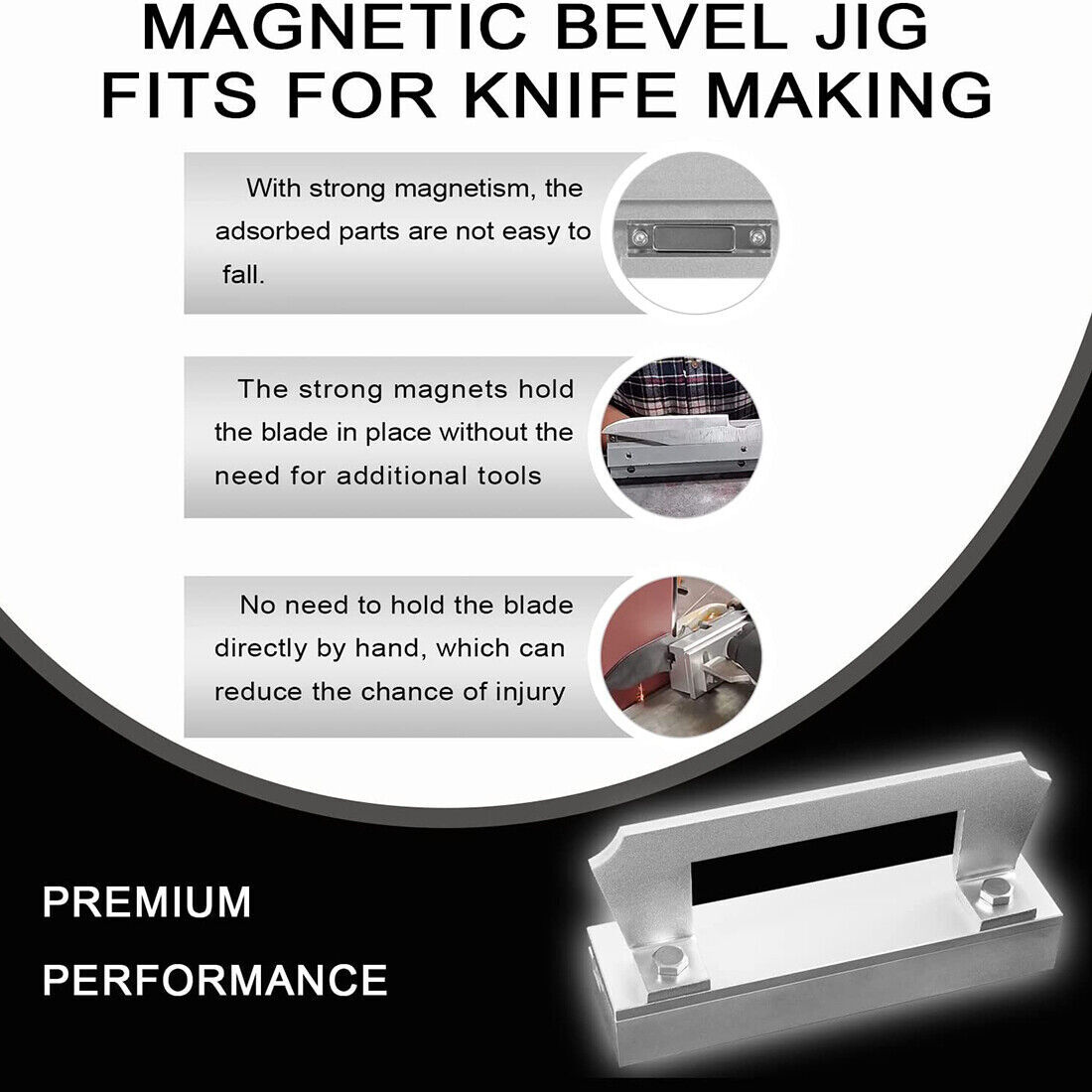 Knife Bevel Grinding Jig Adjustable Knife Making Belt Grinder Angle Grind Guide