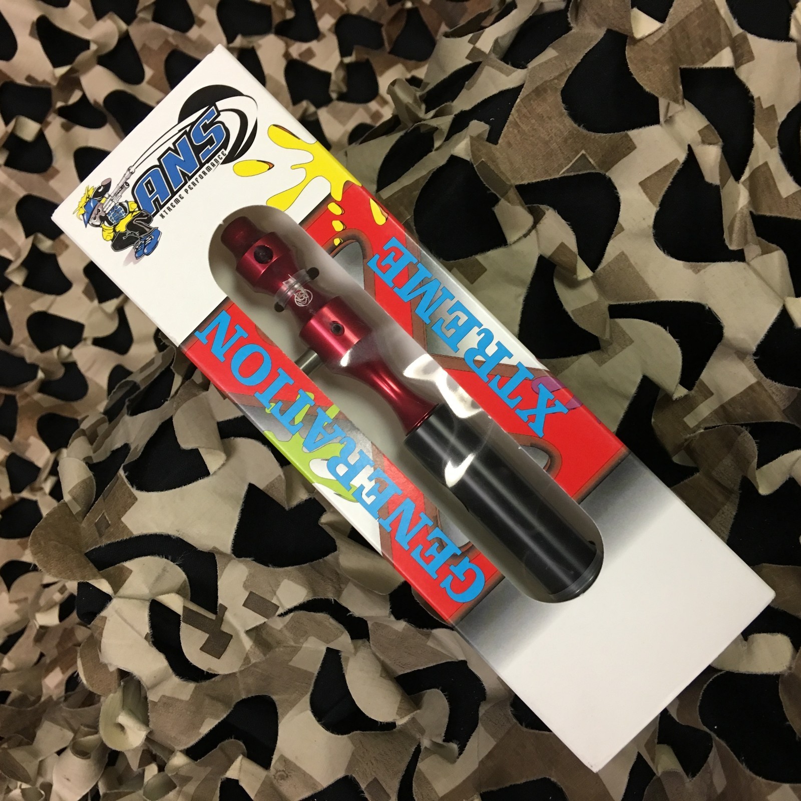 NEW ANS Spyder Electra DX Replacement Paintball Marker Bolt - Red