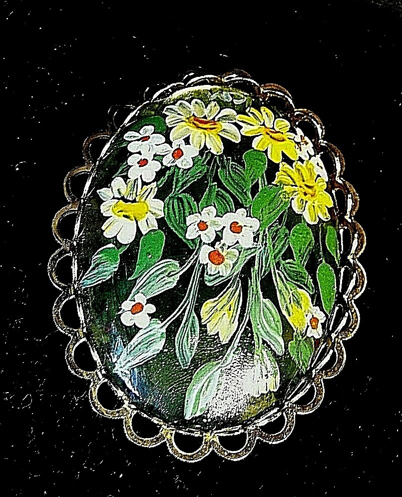 WILD FLOWERS OF IRELAND PIN~CLARE MONTGOMERY ARTIST